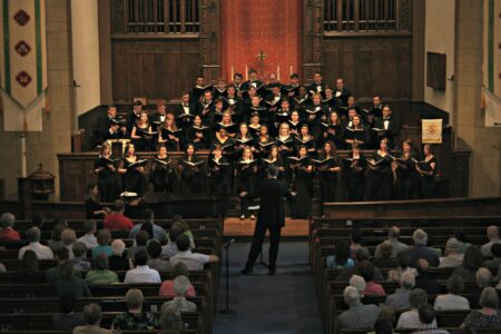 State Chorale performing in Charlotte, NC