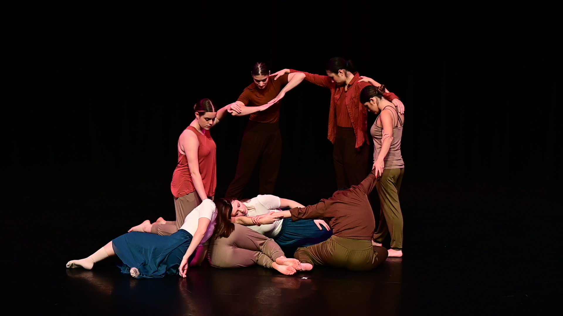 Layla El-Khoury's 'Force of Flows' demonstrates the process and impact of stream bank erosion through dance.